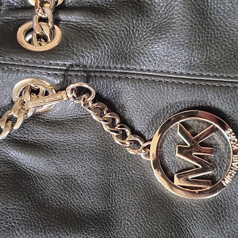 MICHAEL Michael Kors Green Leather Chain Bag - Picture 4 of 12